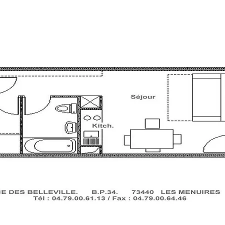 아파트 Confort - Proche Pistes - Balcon Sud - Fr-1-344-903 생마르탱 드 벨빌